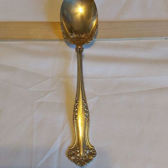 Silverplate International 1847 Rogers Bros AVON PRESERVE  SPOON  7 1/2" - Picture 3 of 7